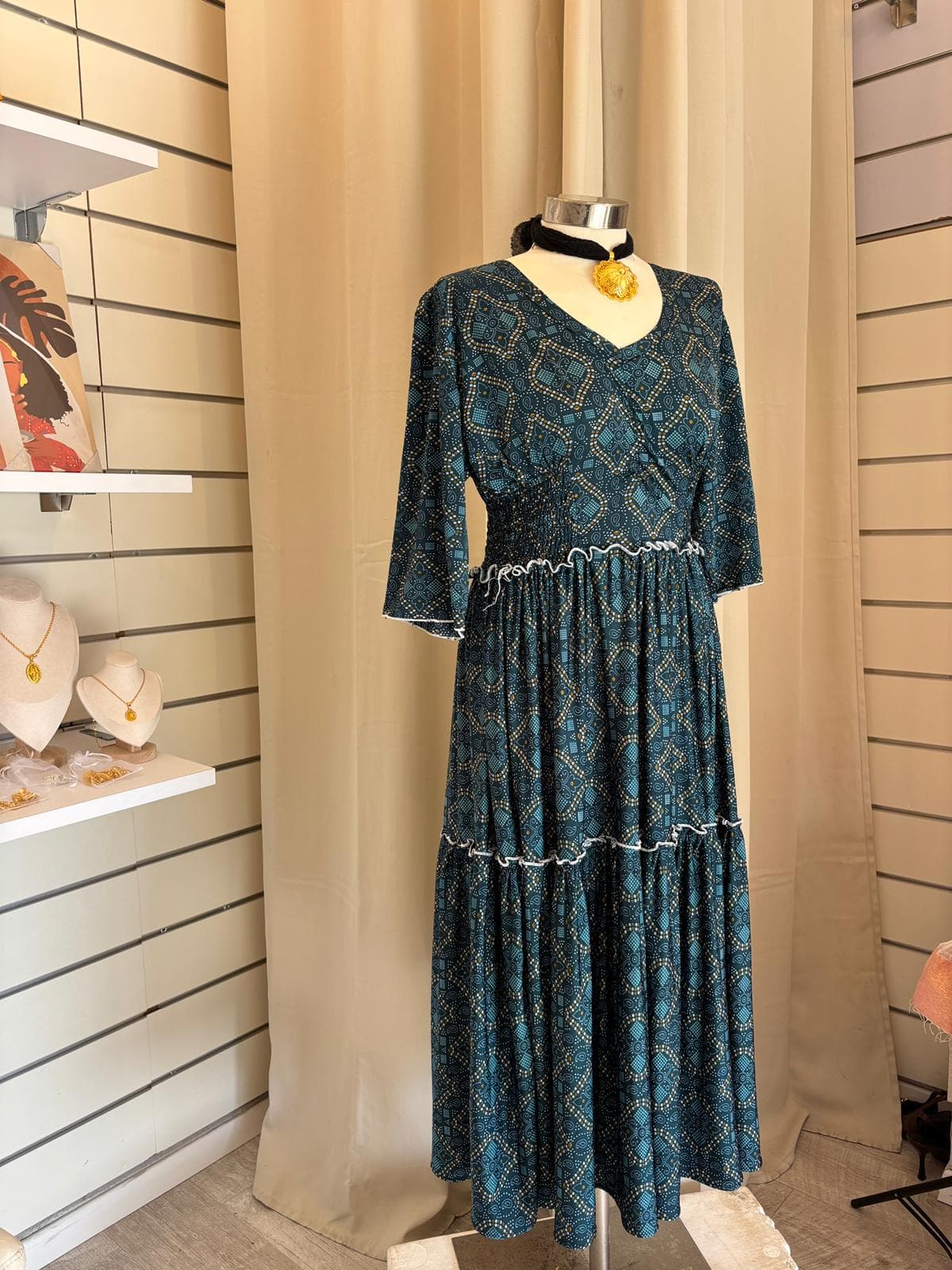 שמלת שיפון אלגנטית - דגם 5