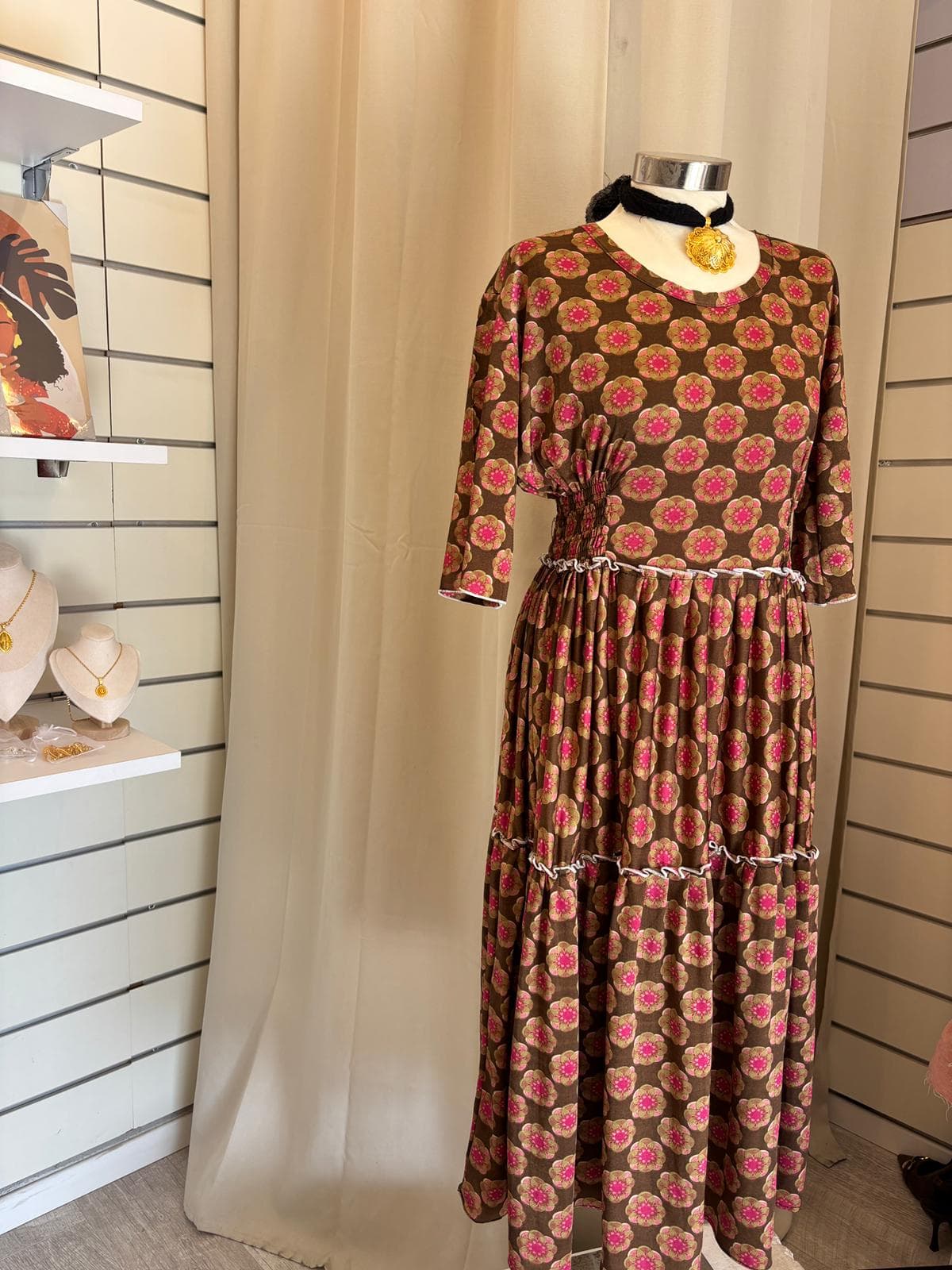 שמלת שיפון אלגנטית - דגם 6